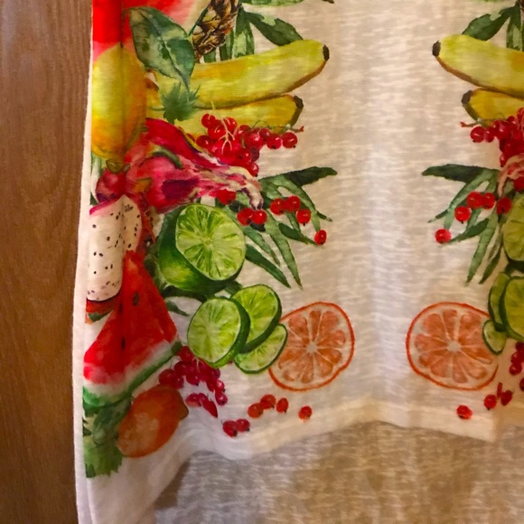3 FOR $20 fruit bowl tank top M - Picture 2 of 3
